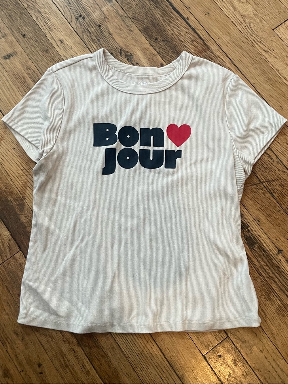 Old Navy Ribbed Tee, Size XL